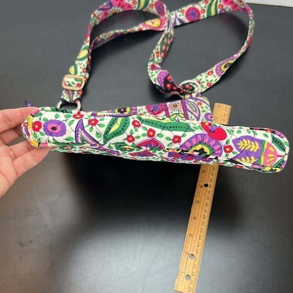 Vera Bradley Viva La Vera Crossbody Shoulder Bag Purse Floral Bohemian Hipster - Picture 12 of 14